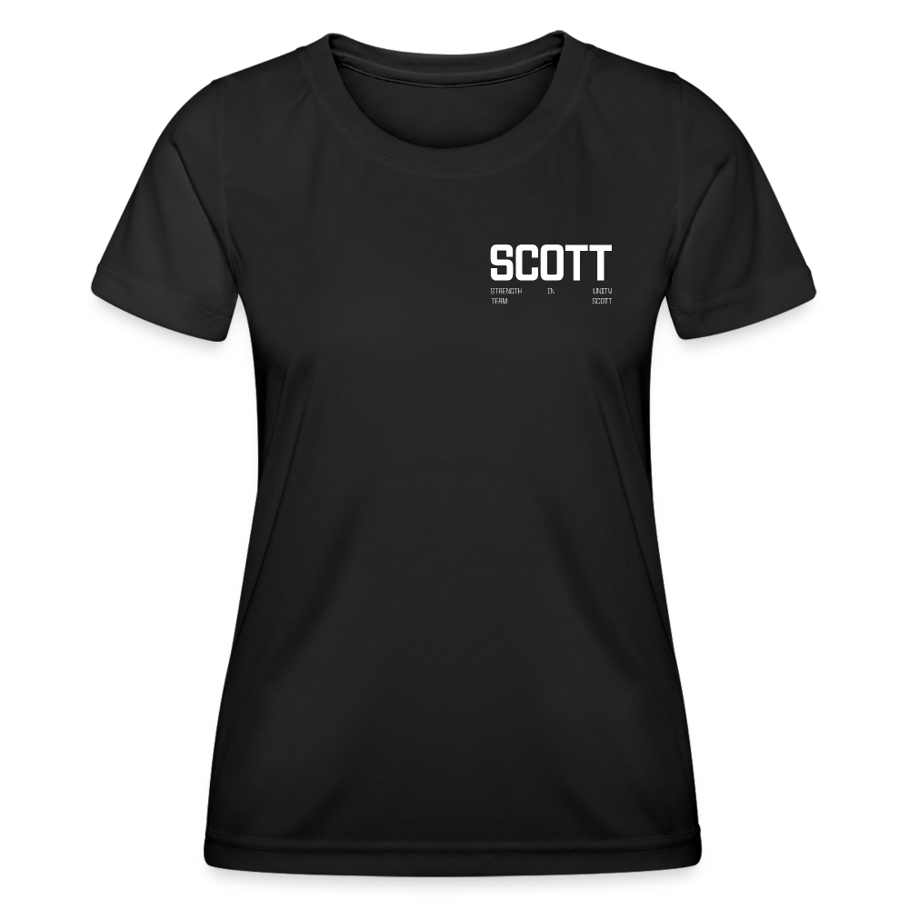 Team Scott Tränings T-shirt dam - svart