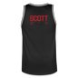 Team Scott träningslinne  herr - svart/vit